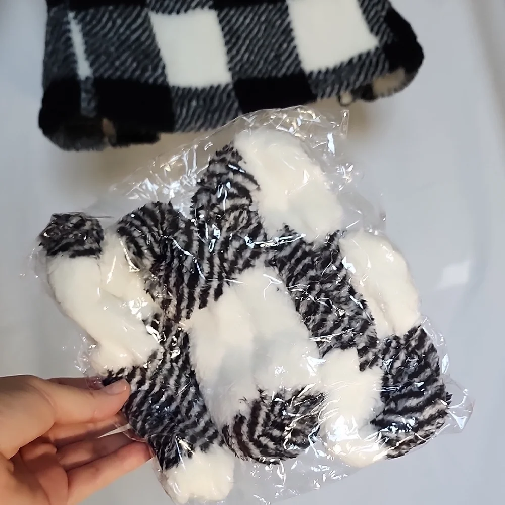 SHEIN Black and White Kids Matching Set